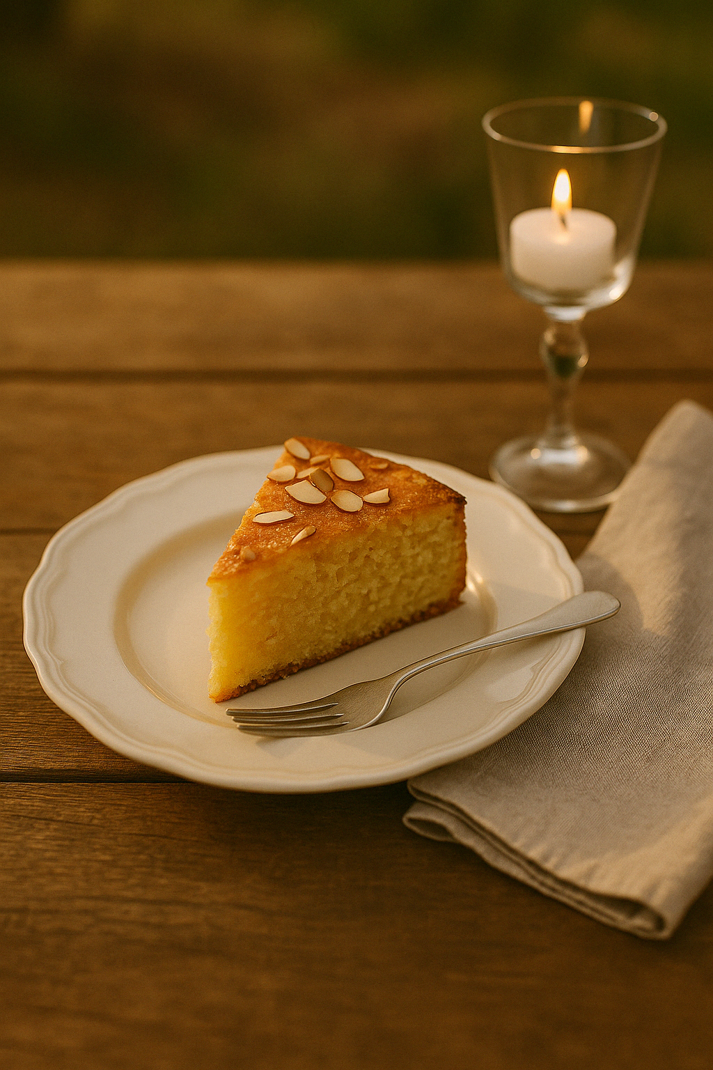 A fragrant, golden orange cake made with olive oil and almonds — light, citrusy, and perfect for spring. From The Gilded Table: May Edition.
