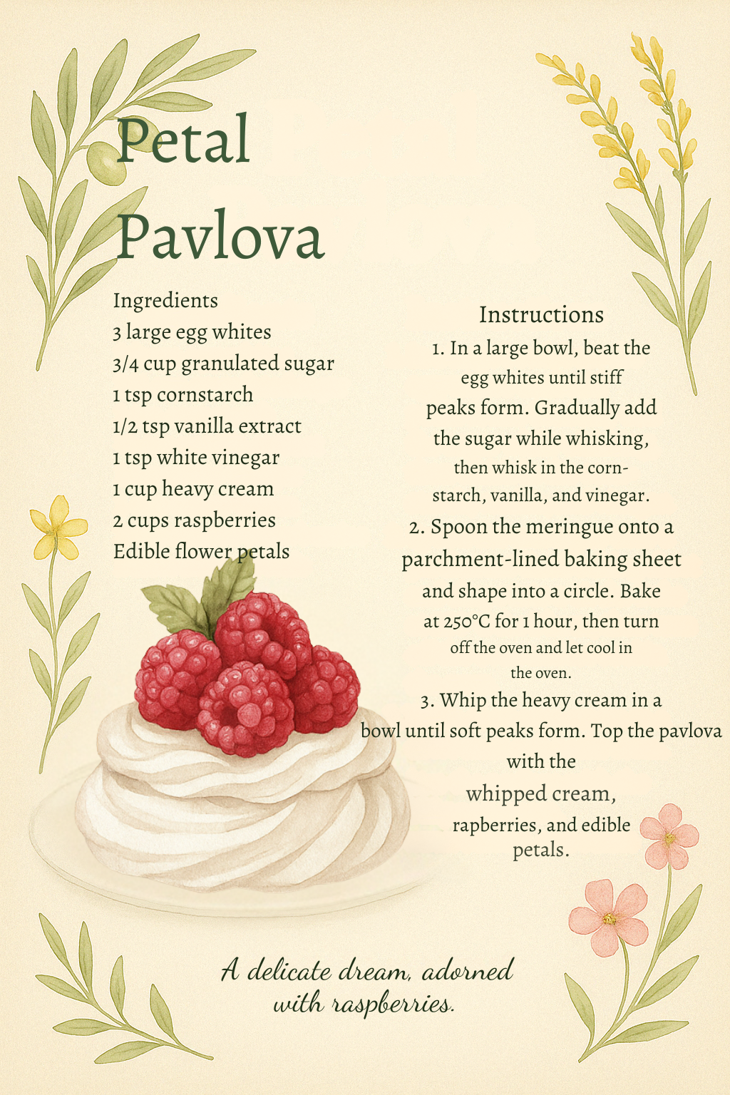 The Olive Affair recipe card preview