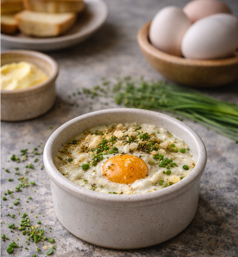 Irish Farmhouse Eggs served simply.