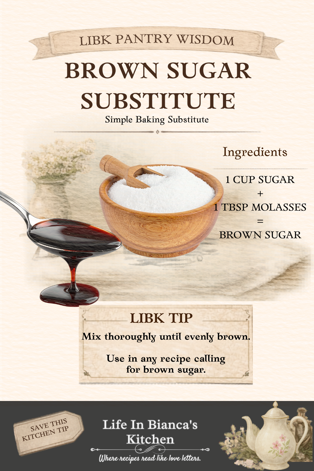 BROWN SUGAR SUBSTITUTE
