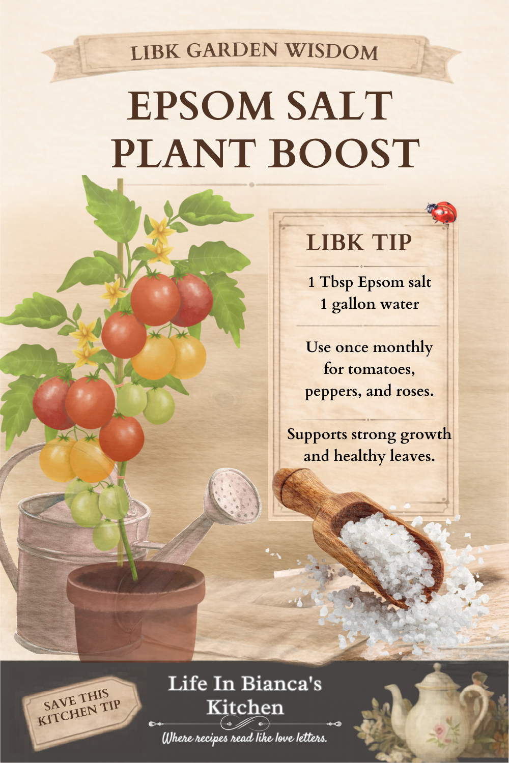 EPSOM SALT PLANT BOOST