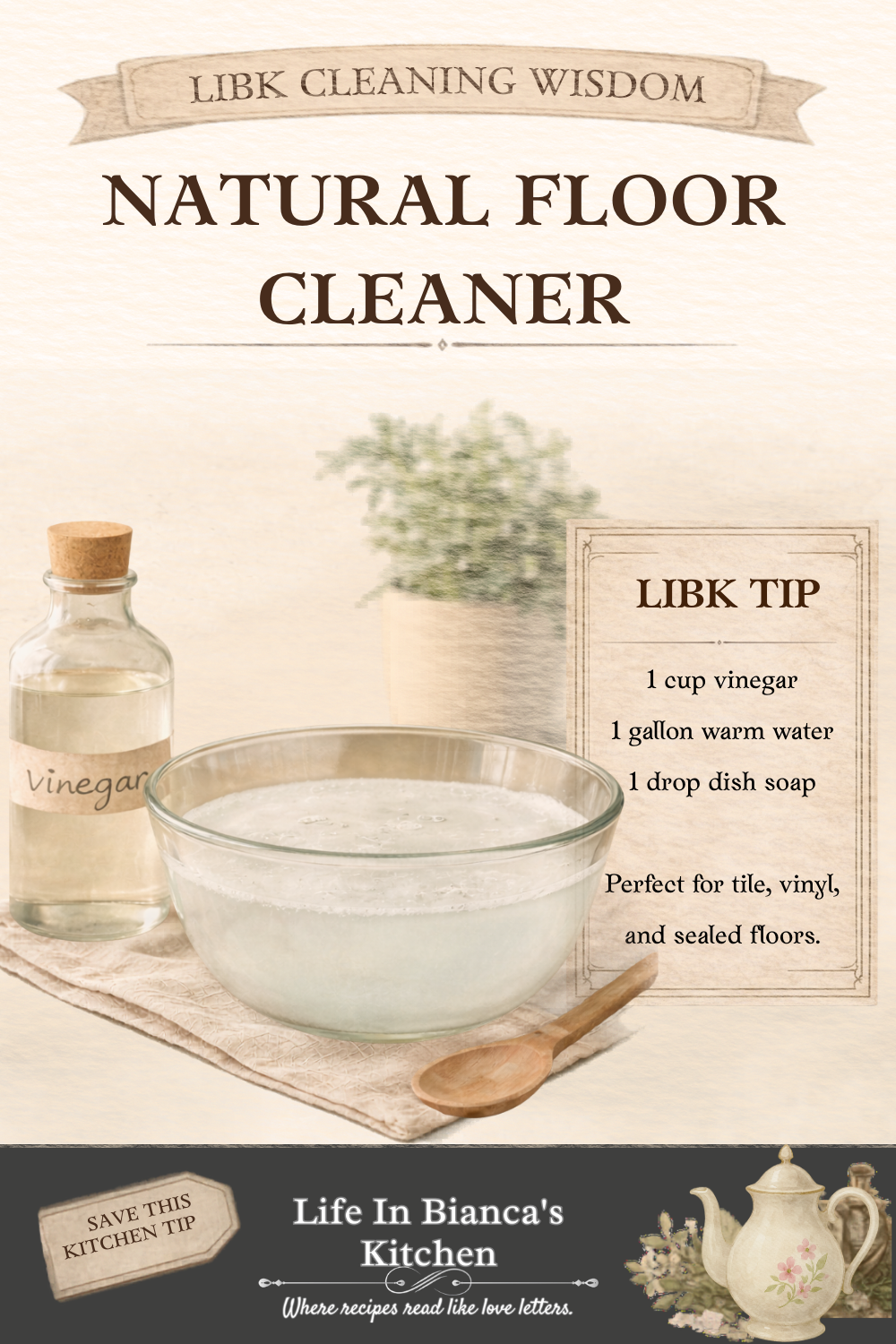 NATURAL FLOOR CLEANER